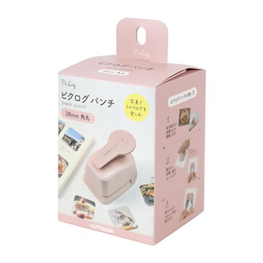 ピクログパンチ 38mm 角丸