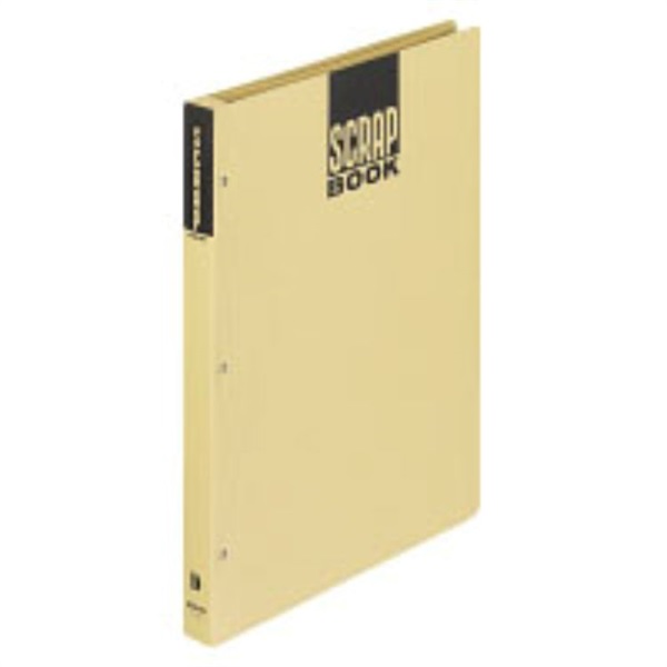 スクラップブックD(とじ込み式) ファイル A4 クラフト | イオン