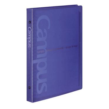 【14冊まとめ売り】コクヨ ルーズリーフバインダー B5 青×6 黒×8 コクヨ キャンパスバインダーB5ミドル金属青 ル-333B 1セット(10