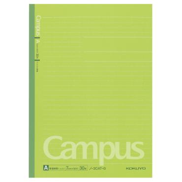 キャンパスノート（ドット罫・カラー）Ａ罫　キャンパスノート　ノート　大学ノート　コクヨ　KOKUYO　ドットノート