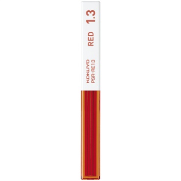 シャープ替芯吊り下げ1.3mm赤芯