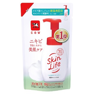 スキンライフ 薬用泡のふんわり洗顔 詰替用 140ml スキンライフ Skin Life 牛乳石鹸 【医薬部外品】