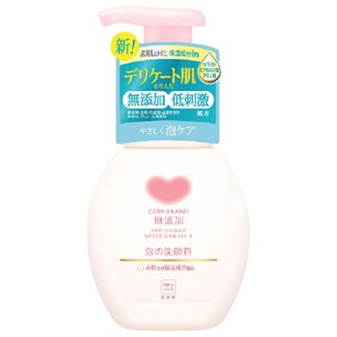 無添加泡の洗顔料 本体 160ml カウブランド COW BRAND 牛乳石鹸