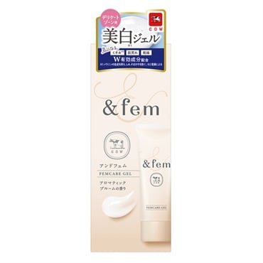 アンドフェム フェムケア 美白ジェル 30g ＆fem 牛乳石鹸共進社 【医薬部外品】