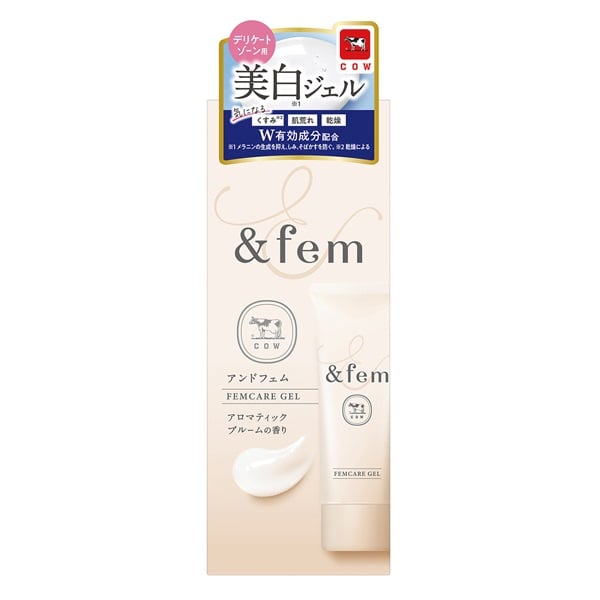 アンドフェム フェムケア 美白ジェル 30g ＆fem 牛乳石鹸共進社 【医薬部外品】(30g)