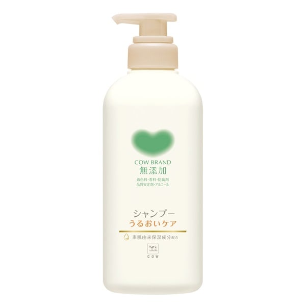 無添加 シャンプー ポンプ付 470ml カウブランド COW BRAND 牛乳石鹸