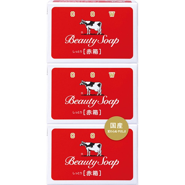 カウブランド 青箱 バスサイズ 130g×3個 カウブランド COW BRAND 牛乳