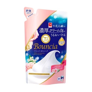 バウンシア ボディソープ エアリーブーケの香り 詰替 340ml  Bouncia 牛乳石鹸