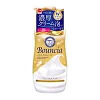 バウンシア ボディソープ プレミアムモイスト  本体ポンプ付  440ml Bouncia 牛乳石鹸(本体 440ml)