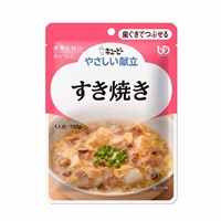やさしい献立② キユーピー(すき焼き)