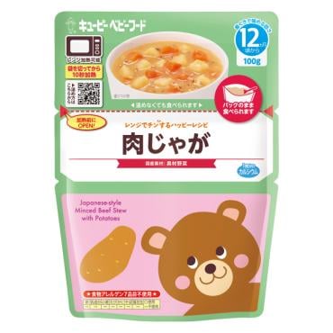 キユーピー　レンジでチンするハッピーレシピ　肉じゃが　100g 12ヵ月頃 1歳頃 離乳食