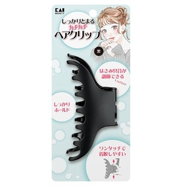 しっかりとまる カチカチ ヘアクリップ 1個 KAI 貝印 | イオンスタイル