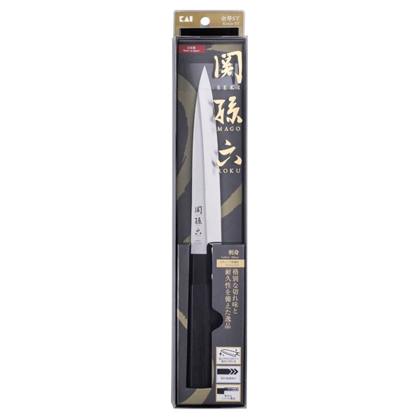 親切丁寧®︎ 貝印 関孫六 金寿ステン 刺身包丁 180mm | イオンスタイル