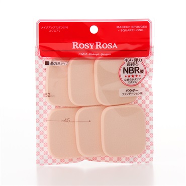 ロージーローザ スポンジ N スクエア L 6個 ロージーローザ ROSY ROSA シャンティ