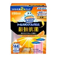 スクラビングバブル トイレスタンプ 最強抗菌 替え 38g×2 スクラビングバブル Scrubbing Bubbles ジョンソン(クリスピーシトラスの香り)