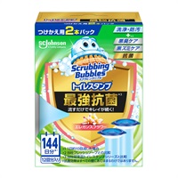 スクラビングバブル トイレスタンプ 最強抗菌 替え 38g×2 スクラビングバブル Scrubbing Bubbles ジョンソン(エレガンスフラワーの香り)