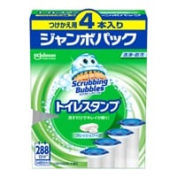 スクラビングバブル トイレスタンプ 38g×4 スクラビングバブル Scrubbing Bubbles ジョンソン(フレッシュソープの香り)