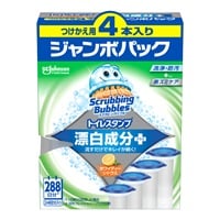 スクラビングバブル トイレスタンプ 38g×4 スクラビングバブル Scrubbing Bubbles ジョンソン(漂白 ホワイティーシトラスの香り)