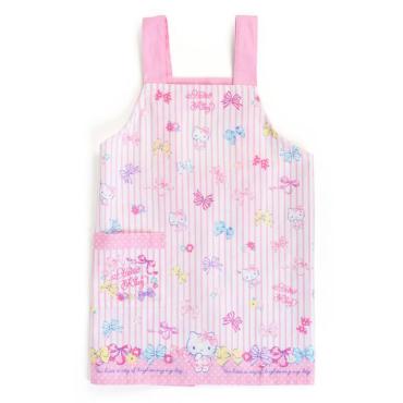 ハローキティ エプロン（リボン）110 4901610841778 ランチグッズ