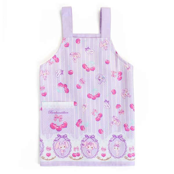 ぼんぼんりぼん ボンボンリボン エプロン（チェリー）110
