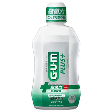 ガム プラス デンタルリンス スッキリ爽やかタイプ 450ml ガム G・U・M サンスター 【医薬部外品】