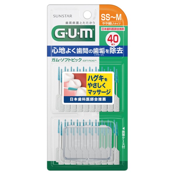 ビスコム(ソフト1本) ガム・ソフトピック サイズSS～M G・U・M サンスター | イオンスタイル