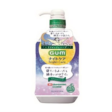 ガム ナイトケアリンス 900ml G・U・M サンスター 【医薬部外品】(リフレッシュハーブ)