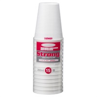 ストロングカップ エンボス 260ml 15個 サンナップ(260ml 15個)