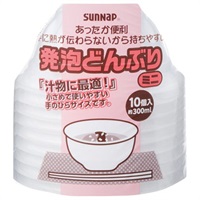 発泡どんぶり ミニ 300ml 10個 サンナップ(10個)
