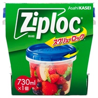 ジップロック スクリューロック 730ml 1個 ジップロック Ziploc 旭化成ホームプロダクツ(1個)