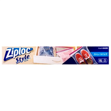 ジップロックスタイル ストレージバッグ XL 5枚 ジップロック Ziploc 旭化成ホームプロダクツ
