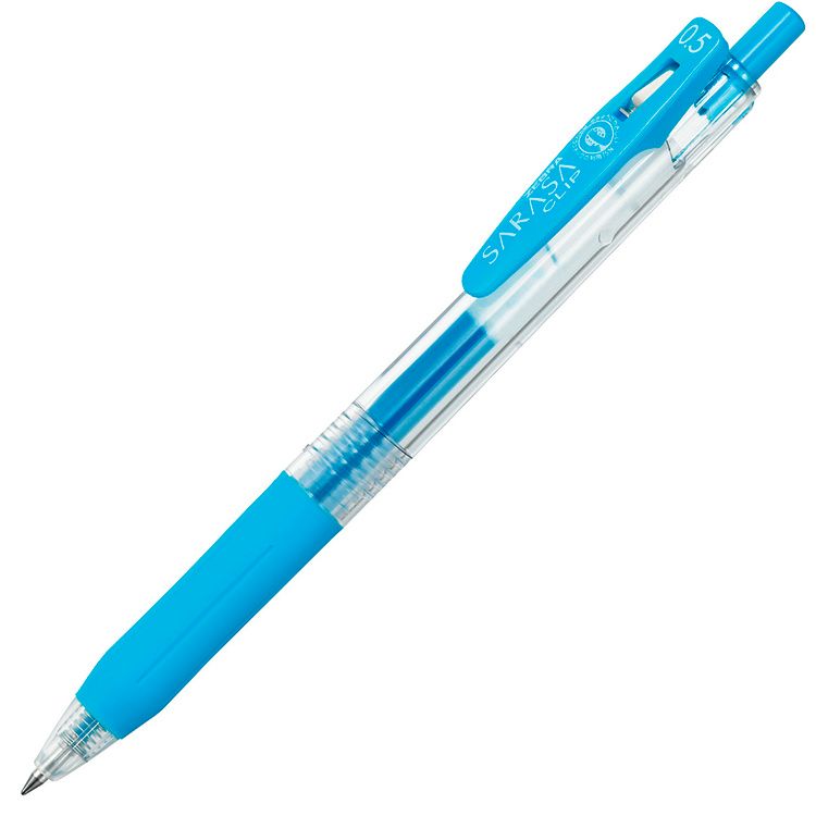 ゼブラ サラサ SARASA カラーペン 0.5 ゲルインク 水性 中字