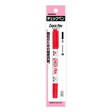 チェックペン 1本入S