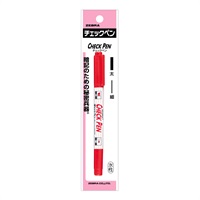 チェックペン 1本入S(P‐MW‐150‐CK‐R/赤)