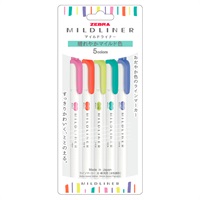 マイルドライナー 5色セット(WKT7‐5C‐HC‐N/晴れやかマイルド)