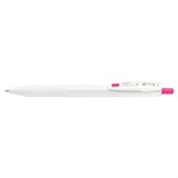 サラサ R ゲルインクボールペン(白/ピンク-0.4mm)