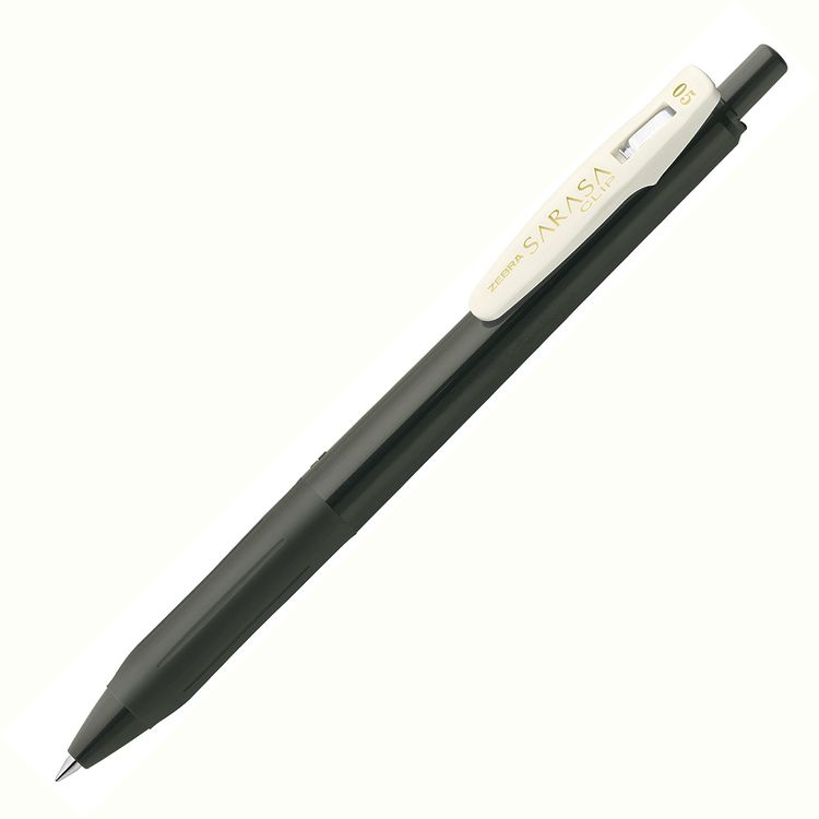 さらページ サラサ R 0．5 白／黒(0.5mm 黒): 本体【公式】ZEBRA