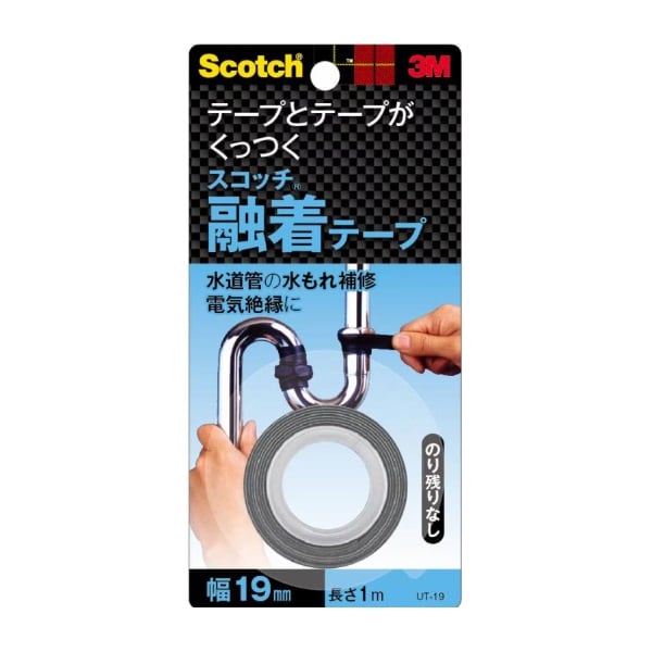 スコッチ 融着テープ UT-19(ブラック)
