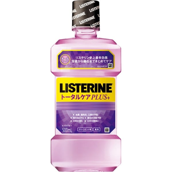 薬用 リステリン トータルケア 500ml リステリン LISTERINE Kenvue 【医薬部外品】(プラス)
