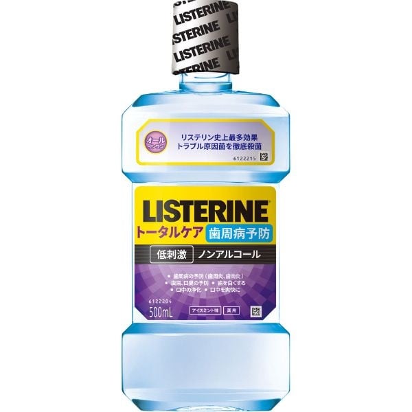 薬用 リステリン トータルケア 500ml リステリン LISTERINE Kenvue 【医薬部外品】(歯周クリア)