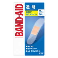 バンドエイド 透明 Mサイズ 20枚 バンドエイド BAND‐AID Kenvue(20枚)