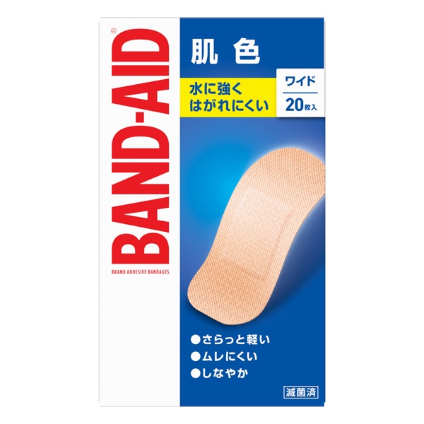 バンドエイド ワイド 20枚 バンドエイド BAND‐AID Kenvue(20枚)