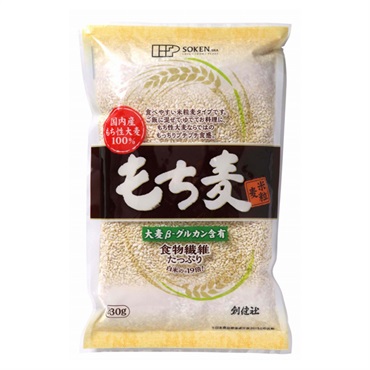 もち麦 米粒麦 630g 創健社