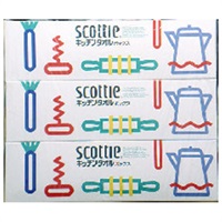 スコッティ キッチンタオル 3個 スコッティ scottie 日本製紙クレシア(75組3個)