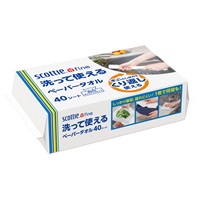 スコッティ ファイン 洗って使えるペーパータオル 40シート スコッティ scottie 日本製紙クレシア(40シート)