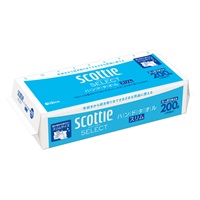 スコッティ セレクト ハンドタオル スリム 200組 scottie 日本製紙クレシア(200組)