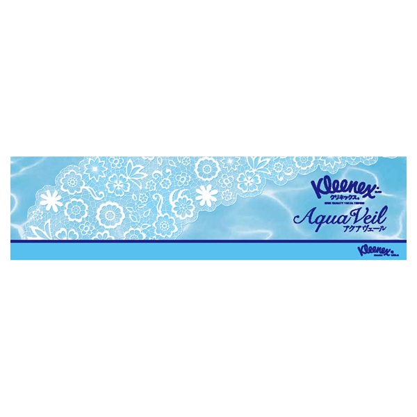 クリネックス ティシュー アクアヴェール 180組1個 クリネックス