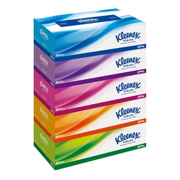 クリネックス ティシュー 180組5個 クリネックス Kleenex 日本製紙クレシア