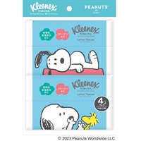 クリネックス ティシュー ローション スヌーピー ポケット 10組4個 クリネックス Kleenex 日本製紙クレシア(10組4個)