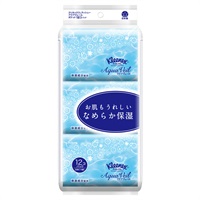 クリネックス ティシュー アクアヴェール ポケット 14組12個 クリネックス Kleenex 日本製紙クレシア(12パック)